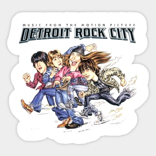 Detroit Rock City Sticker